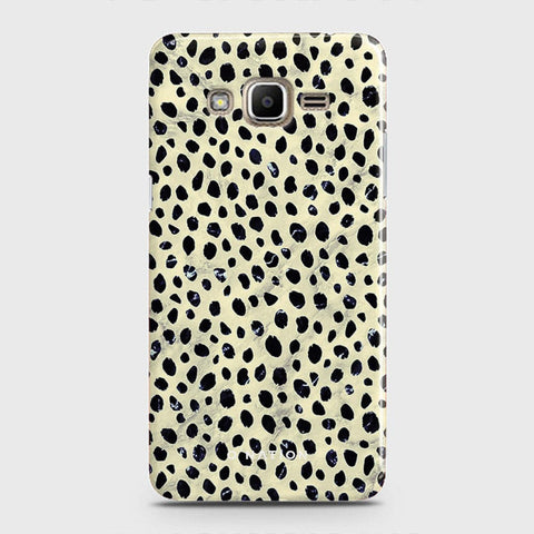 Samsung Galaxy J7 2015 Cover - Bold Dots Series - Matte Finish - Snap On Hard Case with LifeTime Colors Guarantee