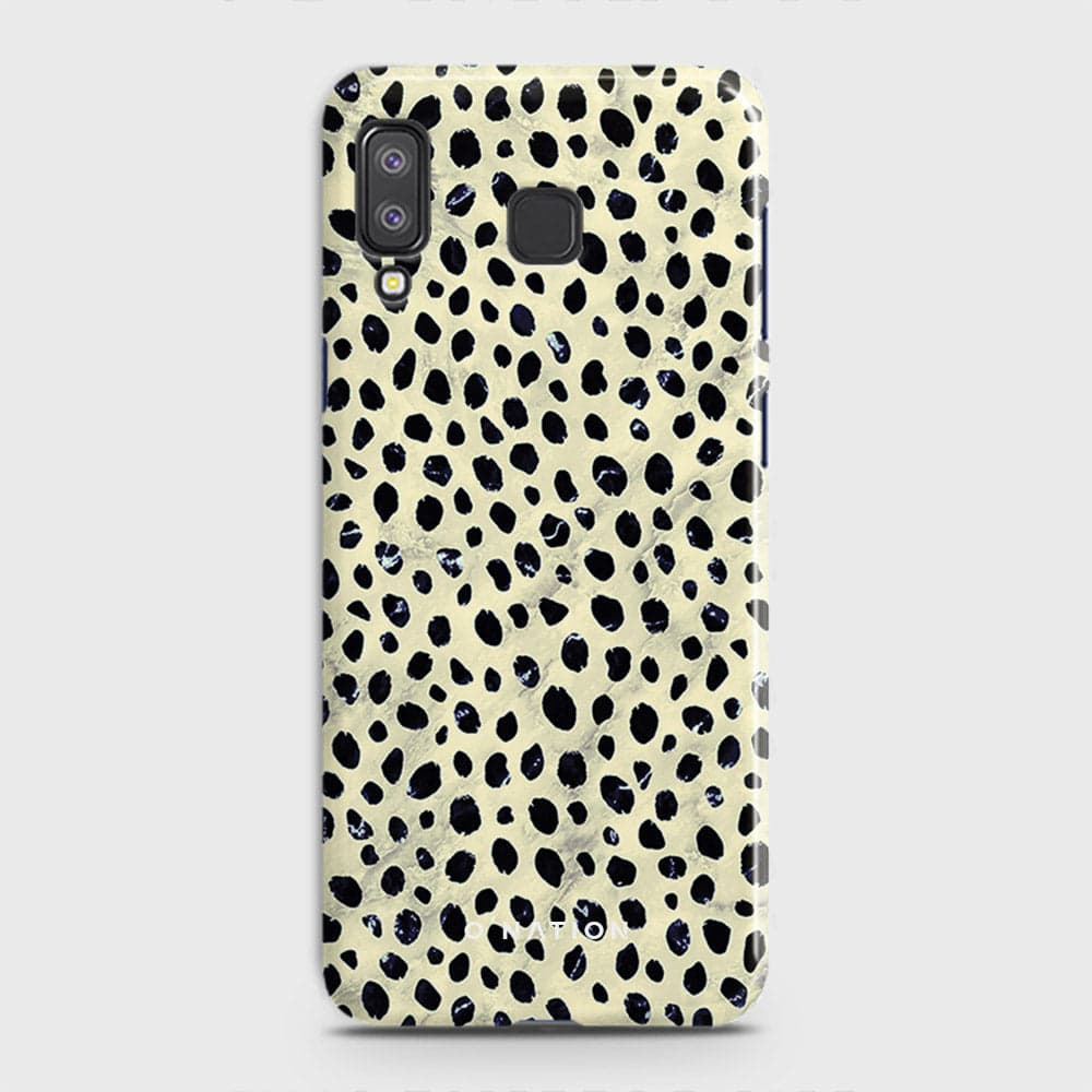 Samsung A8 Star Cover - Bold Dots Series - Matte Finish - Snap On Hard Case with LifeTime Colors Guarantee