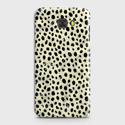 Samsung Galaxy C5 Cover - Bold Dots Series - Matte Finish - Snap On Hard Case with LifeTime Colors Guarantee