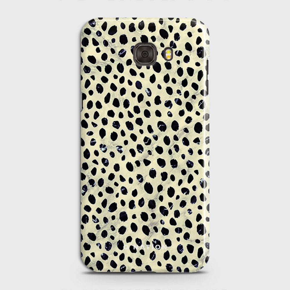 Samsung Galaxy C7 Cover - Bold Dots Series - Matte Finish - Snap On Hard Case with LifeTime Colors Guarantee (Fast Delivery)