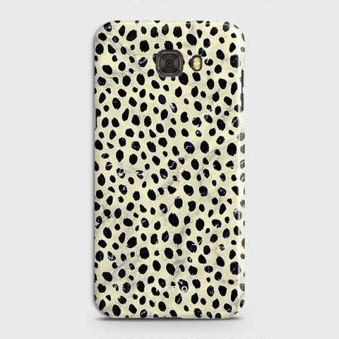 Samsung Galaxy C7 Cover - Bold Dots Series - Matte Finish - Snap On Hard Case with LifeTime Colors Guarantee (Fast Delivery)
