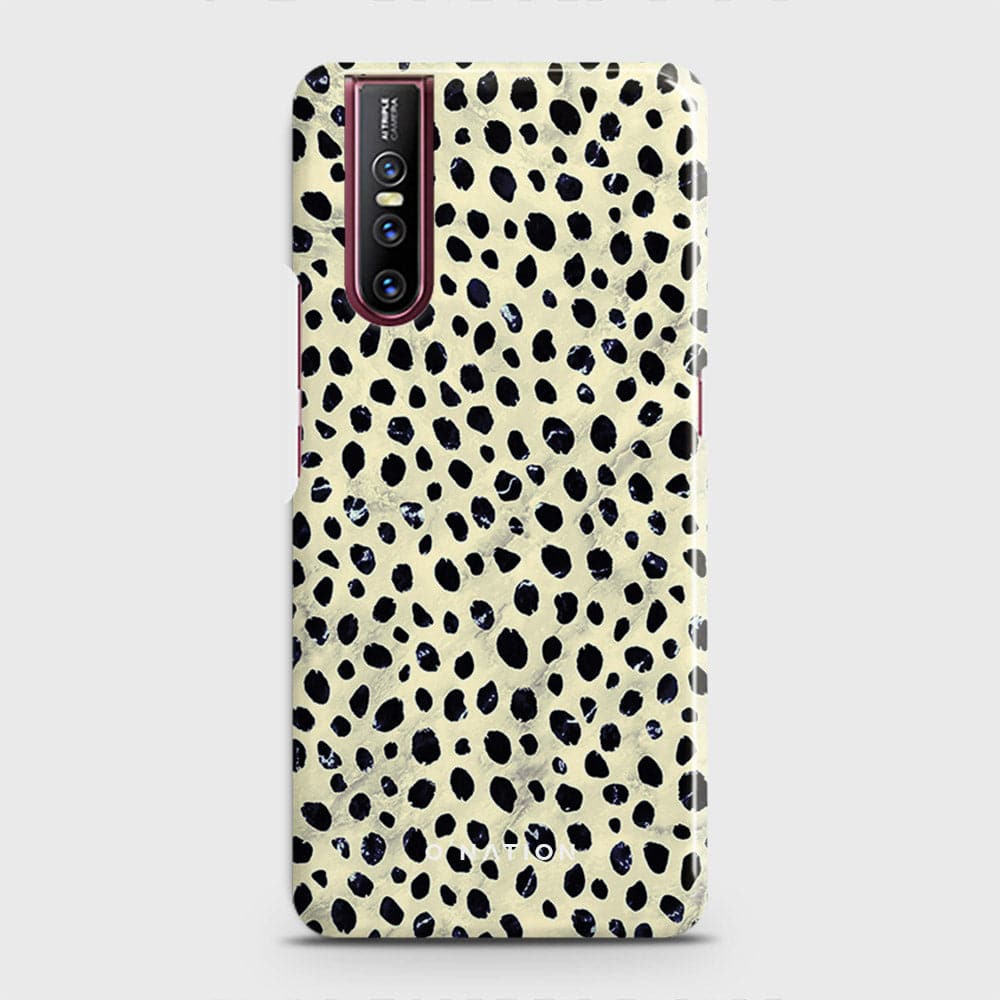 Vivo V15 Pro Cover - Bold Dots Series - Matte Finish - Snap On Hard Case with LifeTime Colors Guarantee