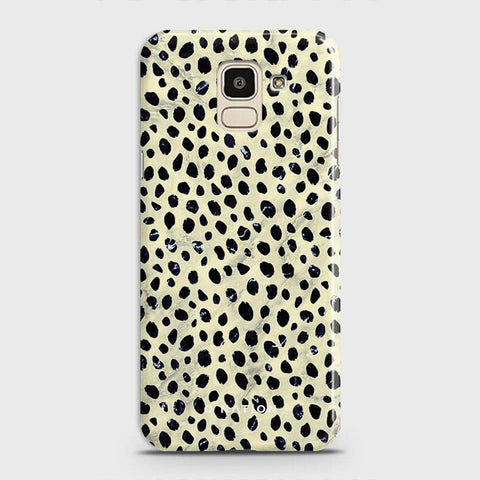 Samsung Galaxy J6 2018 Cover - Bold Dots Series - Matte Finish - Snap On Hard Case with LifeTime Colors Guarantee