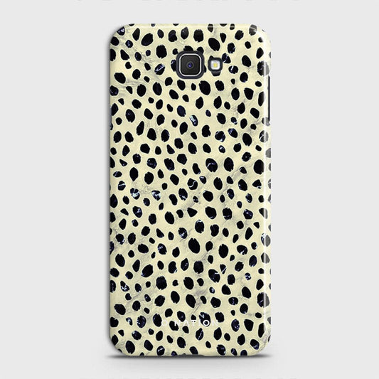 Samsung Galaxy J7 Prime Cover - Bold Dots Series - Matte Finish - Snap On Hard Case with LifeTime Colors Guarantee