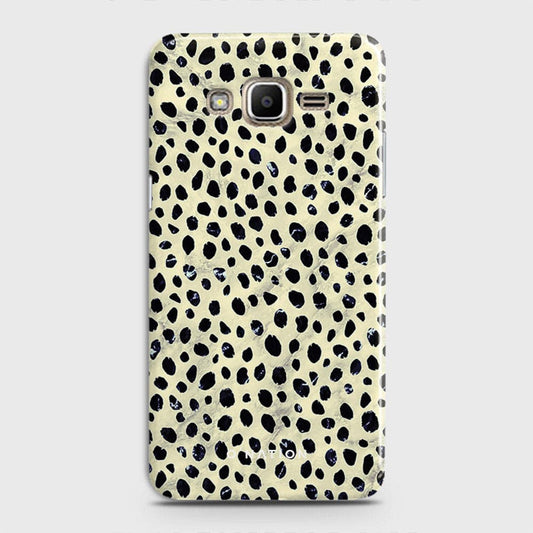 Samsung Galaxy J7 2015 Cover - Bold Dots Series - Matte Finish - Snap On Hard Case with LifeTime Colors Guarantee