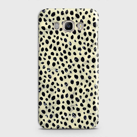 Samsung Galaxy J7 2016 / J710 Cover - Bold Dots Series - Matte Finish - Snap On Hard Case with LifeTime Colors Guarantee