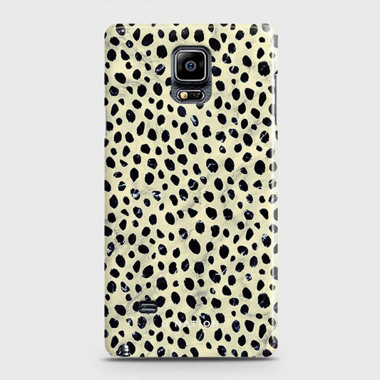 Samsung Galaxy Note 4 Cover - Bold Dots Series - Matte Finish - Snap On Hard Case with LifeTime Colors Guarantee