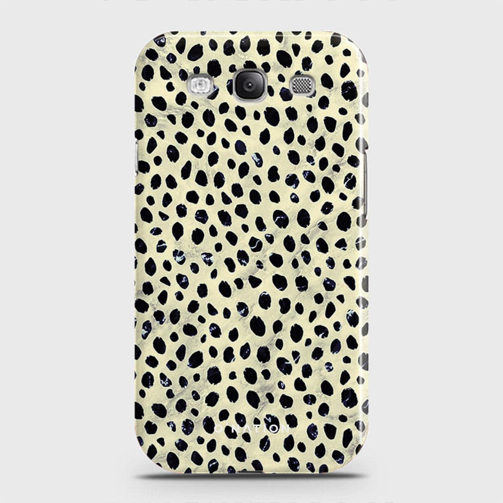 Samsung Galaxy S3 Cover - Bold Dots Series - Matte Finish - Snap On Hard Case with LifeTime Colors Guarantee