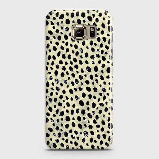 Samsung Galaxy S6 Cover - Bold Dots Series - Matte Finish - Snap On Hard Case with LifeTime Colors Guarantee