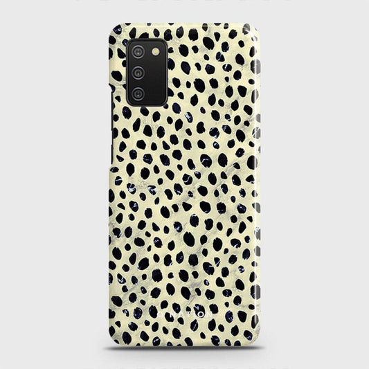 Samsung Galaxy A02s Cover - Bold Dots Series - Matte Finish - Snap On Hard Case with LifeTime Colors Guarantee