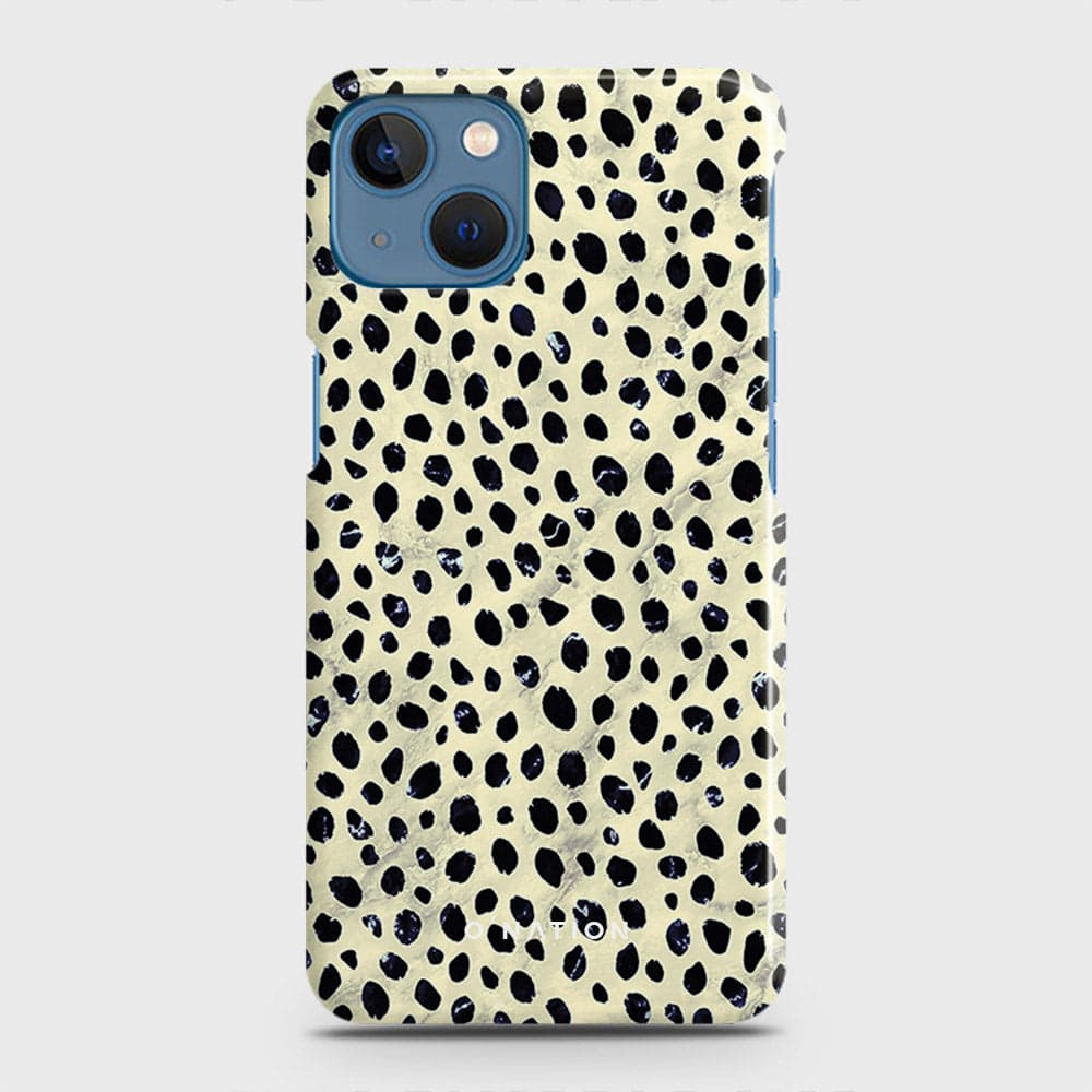 iPhone 13 Mini Cover - Bold Dots Series - Matte Finish - Snap On Hard Case with LifeTime Colors Guarantee