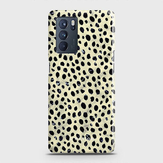 Oppo Reno 6 Pro 5G Cover - Bold Dots Series - Matte Finish - Snap On Hard Case with LifeTime Colors Guarantee