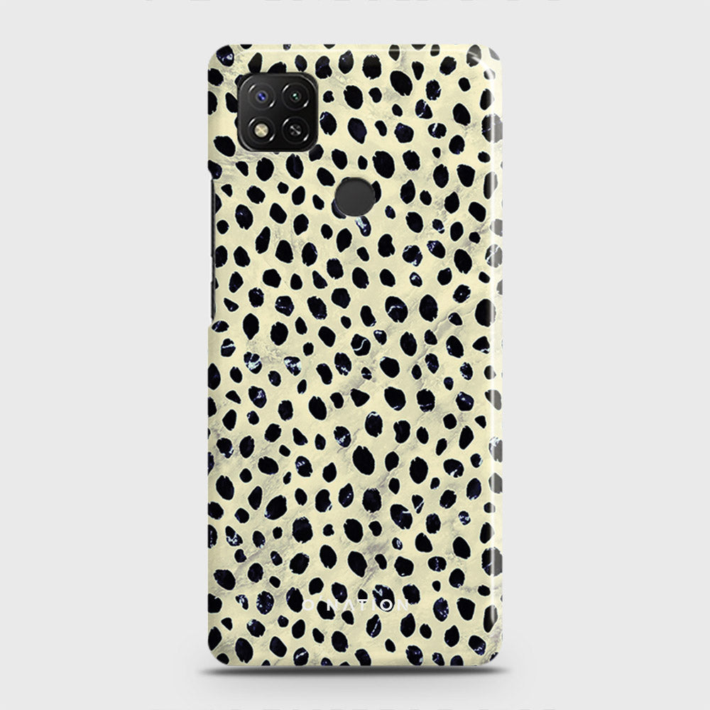 Xiaomi Redmi 10A Cover - Bold Dots Series - Matte Finish - Snap On Hard Case with LifeTime Colors Guarantee (Fast Delivery) (A)
