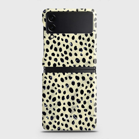Samsung Galaxy Z Flip 3 5G Cover - Bold Dots Series - Matte Finish - Snap On Hard Case with LifeTime Colors Guarantee