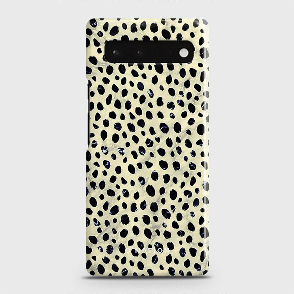 Google Pixel 6 Cover - Bold Dots Series - Matte Finish - Snap On Hard Case with LifeTime Colors Guarantee