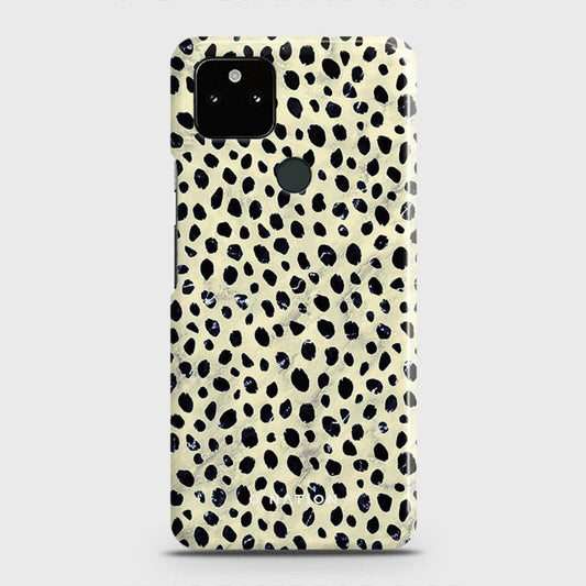 Google Pixel 5a 5G Cover - Bold Dots Series - Matte Finish - Snap On Hard Case with LifeTime Colors Guarantee