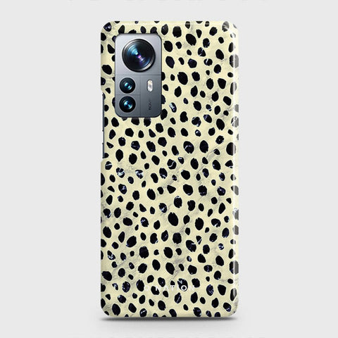 Xiaomi 12 Cover - Bold Dots Series - Matte Finish - Snap On Hard Case with LifeTime Colors Guarantee