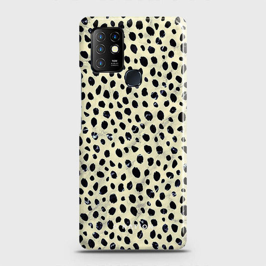 Infinix Hot 10 Cover - Bold Dots Series - Matte Finish - Snap On Hard Case with LifeTime Colors Guarantee