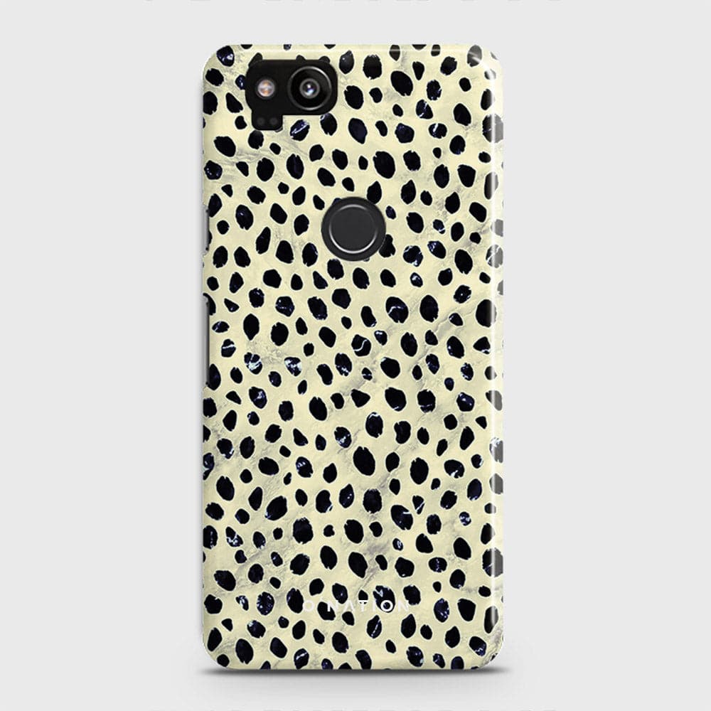 Google Pixel 2 Cover - Bold Dots Series - Matte Finish - Snap On Hard Case with LifeTime Colors Guarantee