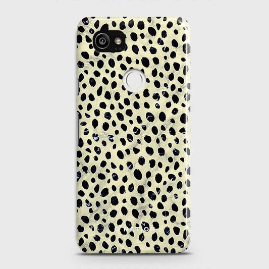 Google Pixel 2 XL Cover - Bold Dots Series - Matte Finish - Snap On Hard Case with LifeTime Colors Guarantee