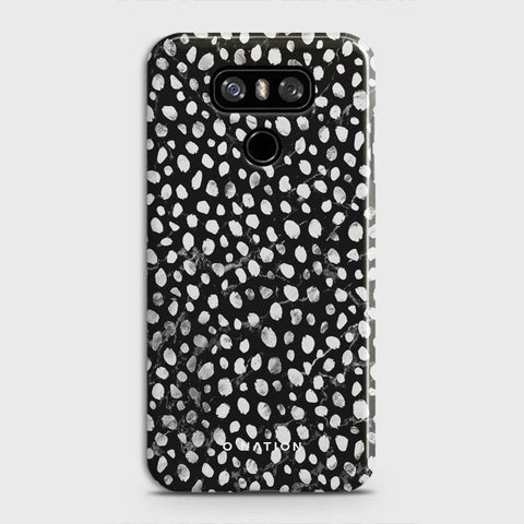 LG G6 Cover - Bold Dots Series - Matte Finish - Snap On Hard Case with LifeTime Colors Guarantee