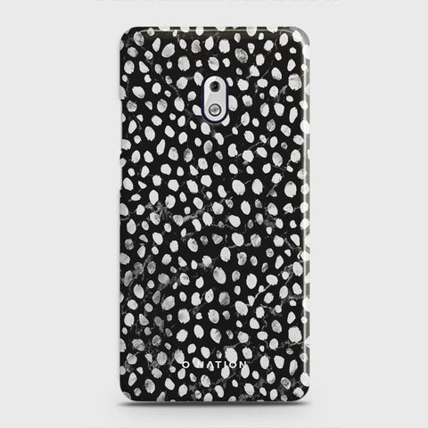 Nokia 2.1 Cover - Bold Dots Series - Matte Finish - Snap On Hard Case with LifeTime Colors Guarantee