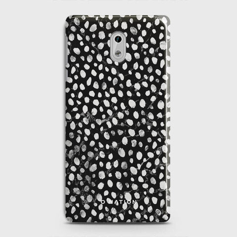 Nokia 3 Cover - Bold Dots Series - Matte Finish - Snap On Hard Case with LifeTime Colors Guarantee