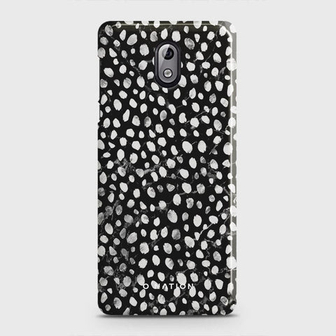 Nokia 3.1 Cover - Bold Dots Series - Matte Finish - Snap On Hard Case with LifeTime Colors Guarantee