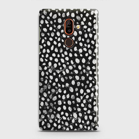 Nokia 7 Plus Cover - Bold Dots Series - Matte Finish - Snap On Hard Case with LifeTime Colors Guarantee