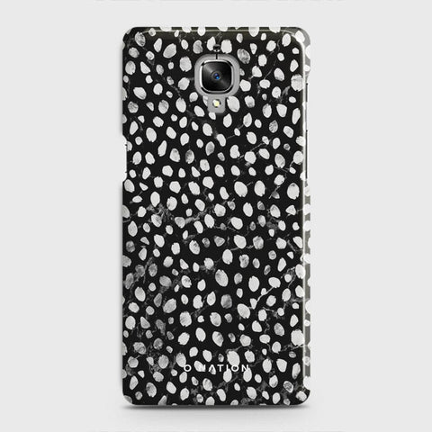 OnePlus 3  Cover - Bold Dots Series - Matte Finish - Snap On Hard Case with LifeTime Colors Guarantee