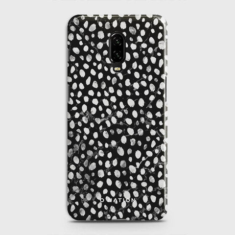 OnePlus 6T  Cover - Bold Dots Series - Matte Finish - Snap On Hard Case with LifeTime Colors Guarantee