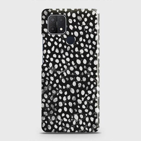 oppo A35 Cover - Bold Dots Series - Matte Finish - Snap On Hard Case with LifeTime Colors Guarantee