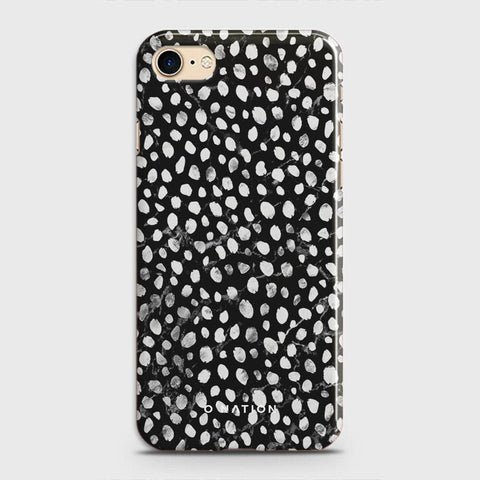 iPhone 7 Cover - Bold Dots Series - Matte Finish - Snap On Hard Case with LifeTime Colors Guarantee