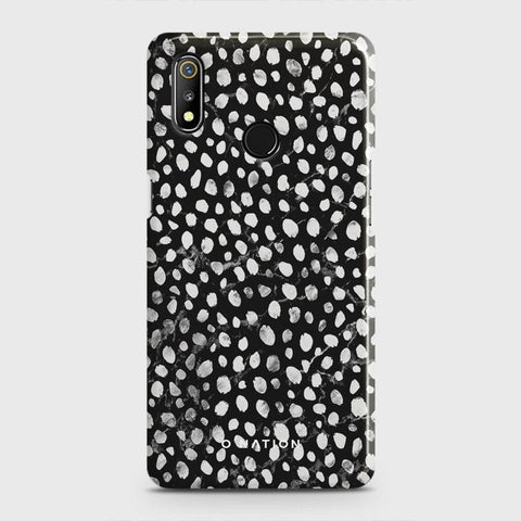 Realme 3 Pro Cover - Bold Dots Series - Matte Finish - Snap On Hard Case with LifeTime Colors Guarantee