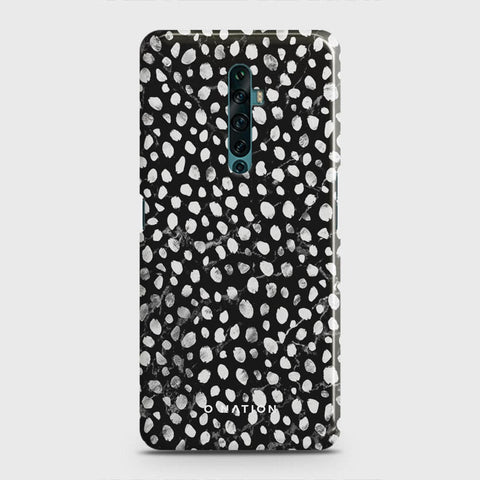 Oppo Reno 2Z Cover - Bold Dots Series - Matte Finish - Snap On Hard Case with LifeTime Colors Guarantee