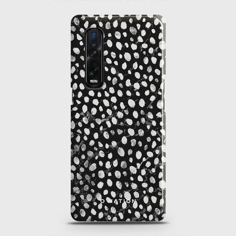 Oppo Find X2 Pro Cover - Bold Dots Series - Matte Finish - Snap On Hard Case with LifeTime Colors Guarantee