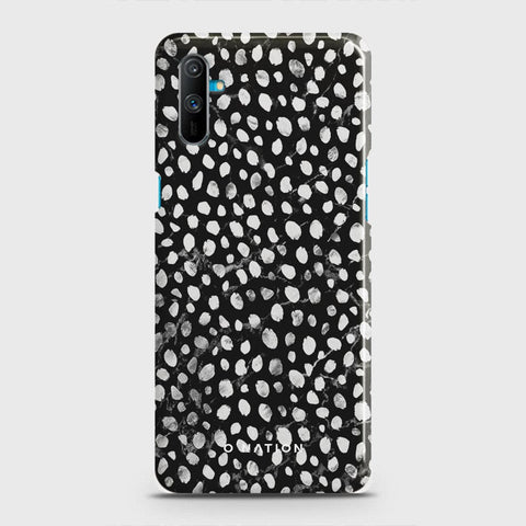 Realme C3 Cover - Bold Dots Series - Matte Finish - Snap On Hard Case with LifeTime Colors Guarantee