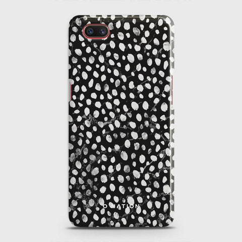 Realme C2 with out flash light hole Cover - Bold Dots Series - Matte Finish - Snap On Hard Case with LifeTime Colors Guarantee