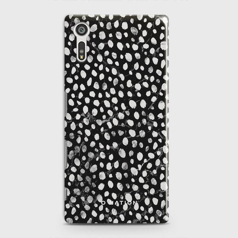Sony Xperia XZ / XZs Cover - Bold Dots Series - Matte Finish - Snap On Hard Case with LifeTime Colors Guarantee