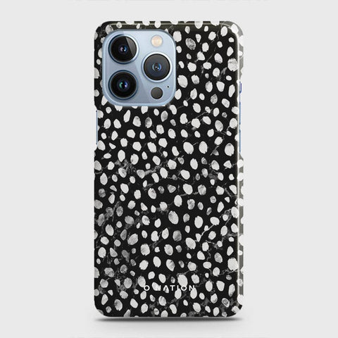 iPhone 13 Pro  Cover - Bold Dots Series - Matte Finish - Snap On Hard Case with LifeTime Colors Guarantee