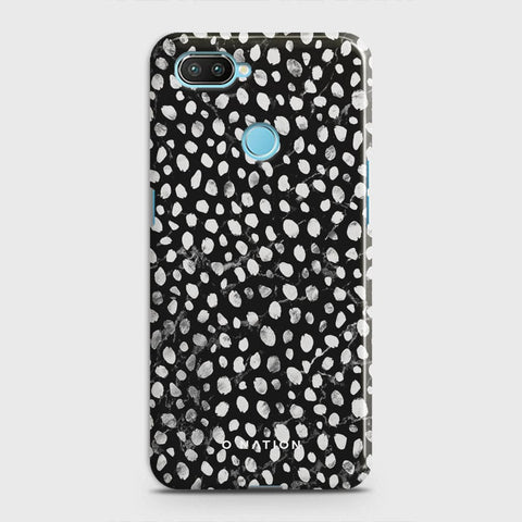Xiaomi Mi 8 Lite Cover - Bold Dots Series - Matte Finish - Snap On Hard Case with LifeTime Colors Guarantee