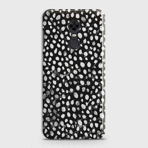 Redmi 5 Plus  Cover - Bold Dots Series - Matte Finish - Snap On Hard Case with LifeTime Colors Guarantee