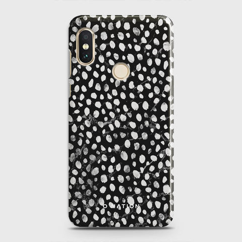 Xiaomi Redmi Note 6 Pro Cover - Bold Dots Series - Matte Finish - Snap On Hard Case with LifeTime Colors Guarantee