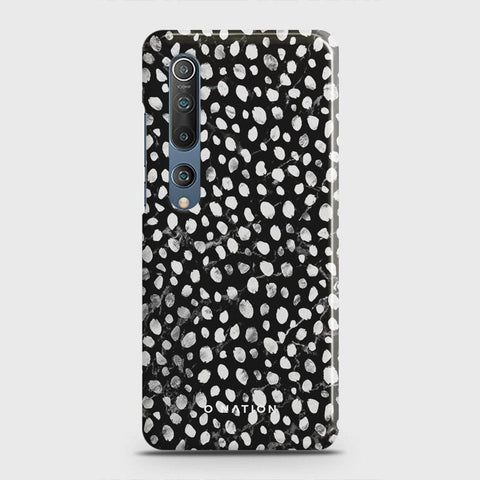 Xiaomi Mi 10 Cover - Bold Dots Series - Matte Finish - Snap On Hard Case with LifeTime Colors Guarantee