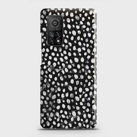 Xiaomi Mi 10T Cover - Bold Dots Series - Matte Finish - Snap On Hard Case with LifeTime Colors Guarantee