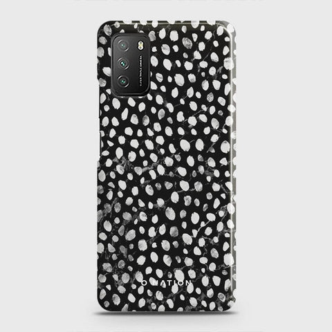 Xiaomi Poco M3 Cover - Bold Dots Series - Matte Finish - Snap On Hard Case with LifeTime Colors Guarantee ( Fast Delivery )