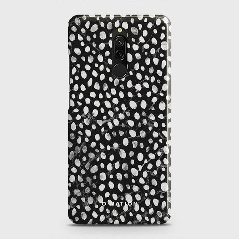 Xiaomi Redmi 8 Cover - Bold Dots Series - Matte Finish - Snap On Hard Case with LifeTime Colors Guarantee