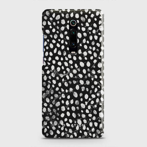 Xiaomi Mi 9T Cover - Bold Dots Series - Matte Finish - Snap On Hard Case with LifeTime Colors Guarantee