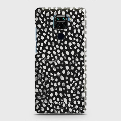 Xiaomi Redmi Note 9 Cover - Bold Dots Series - Matte Finish - Snap On Hard Case with LifeTime Colors Guarantee
