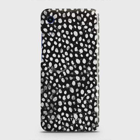 Honor 8A Without Sensor Cut Cover - Bold Dots Series - Matte Finish - Snap On Hard Case with LifeTime Colors Guarantee
